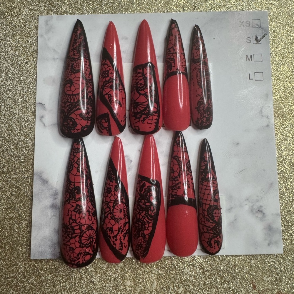 Elegant Stiletto Nails
